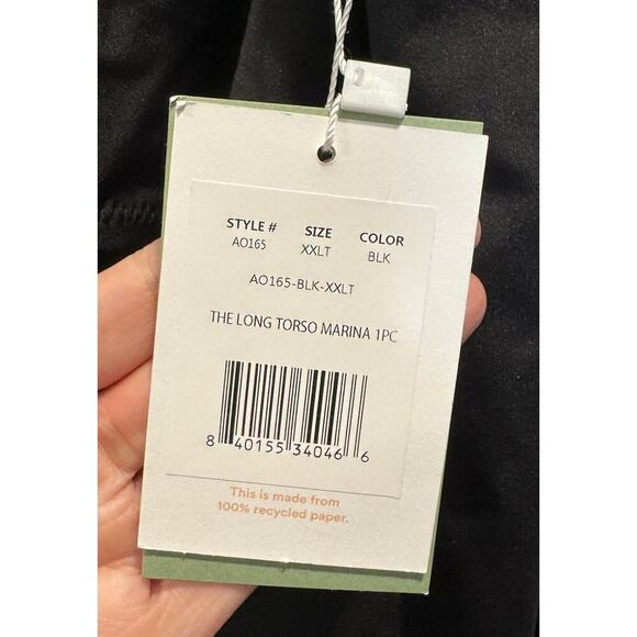 Andie Elegant Black One-Piece Swimsuit - Picture 4 of 11